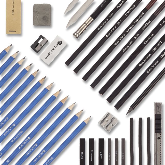 Castle Art 40 Parça Kara Kalem Seti — Castle Art (görsel 6)