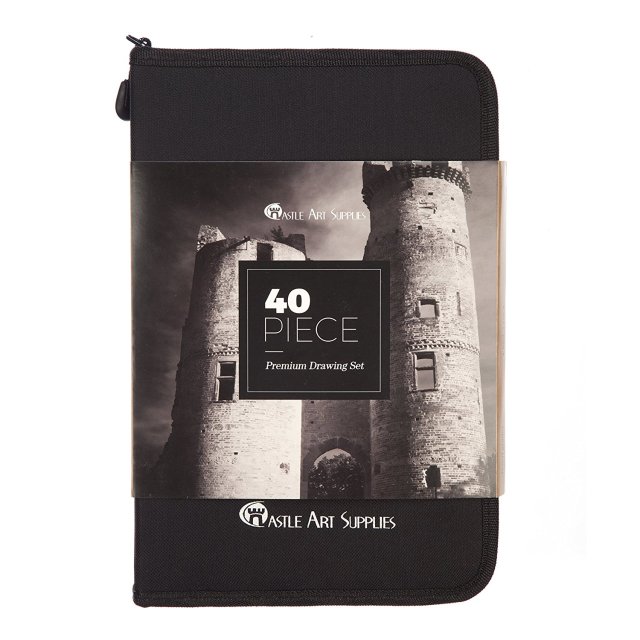 Castle Art 40 Parça Kara Kalem Seti — Castle Art (görsel 7)
