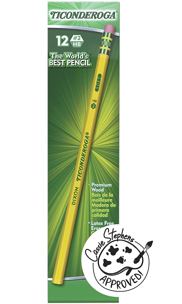 Dixon Ticonderoga® 12 Adet #2 HB (Sarı Renk) — Dixon