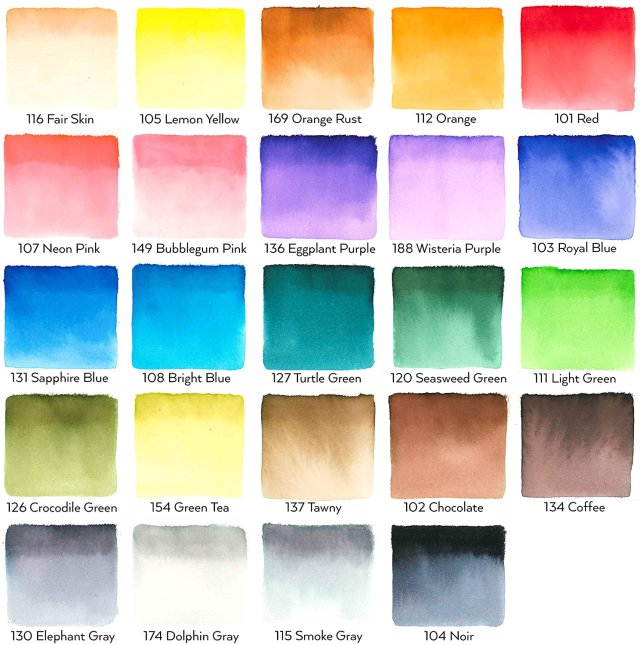 Arteza 24 Renk Fırça Uçlu Keçeli Kalem Seti - Renklendirme, Kaligrafi, Çizim için Tasarlanmış Sanatçılar ve Yeni Başlayan Ressamlar için — Arteza (görsel 3)