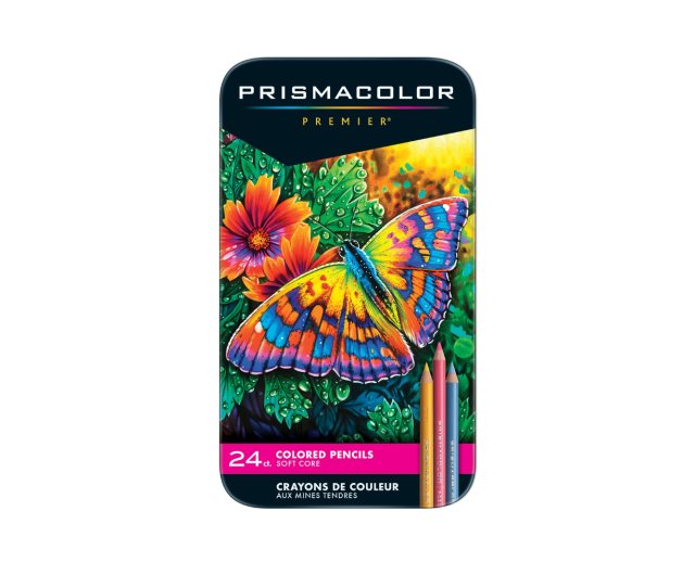 Prismacolor Premier 24 Renk Kuru Boya Seti + Açacak + Silgi + Boyama Kitabı (görsel 3)
