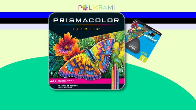 Prismacolor Premier 48 Renk Kuru Boya Seti + Silgi — Prismacolor