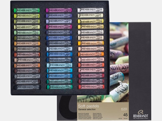 Rembrandt Soft Pastel Traditional Set 45'li (Tam Boy) — Rembrandt (görsel 2)