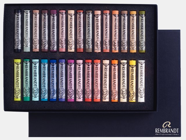 Rembrandt Soft Pastel Basic Set 30'lu (Tam Boy - Portrait) — Rembrandt (görsel 4)
