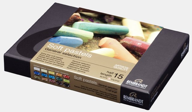 Rembrandt Soft Pastel Starter Set 15'li (Yarım Boy) — Rembrandt
