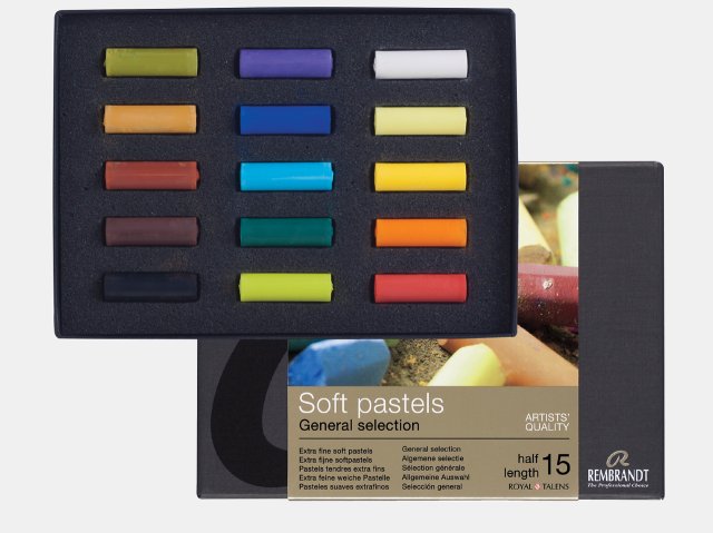 Rembrandt Soft Pastel Starter Set 15'li (Yarım Boy) — Rembrandt (görsel 2)