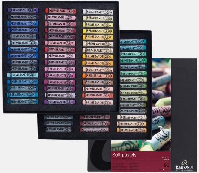 Rembrandt Soft Pastel Profesyonel Set 90'lı (Tam Boy - Portrait) — Rembrandt (görsel 2)