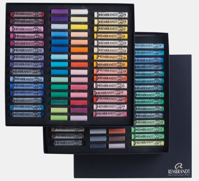 Rembrandt Soft Pastel Master Set 120'li (60 Tam Boy - 60 Yarım Boy) — Rembrandt (görsel 3)