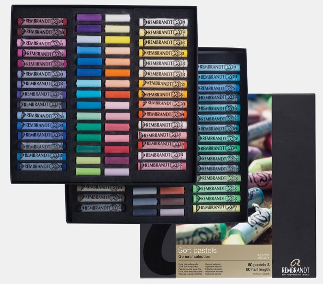 Rembrandt Soft Pastel Master Set 120'li (60 Tam Boy - 60 Yarım Boy) — Rembrandt (görsel 6)