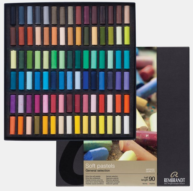 Rembrandt Soft Pastel Professional Set 90'lı ( Yarım Boy ) — Rembrandt (görsel 2)