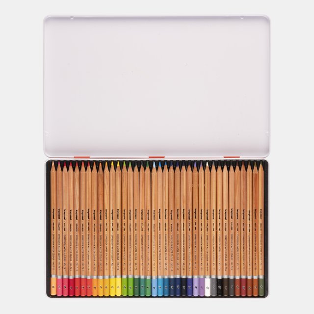 Bruynzeel Expression Aquarelle 36'lı Kuru-Sulu Kalem Boya Set — Bruynzeel