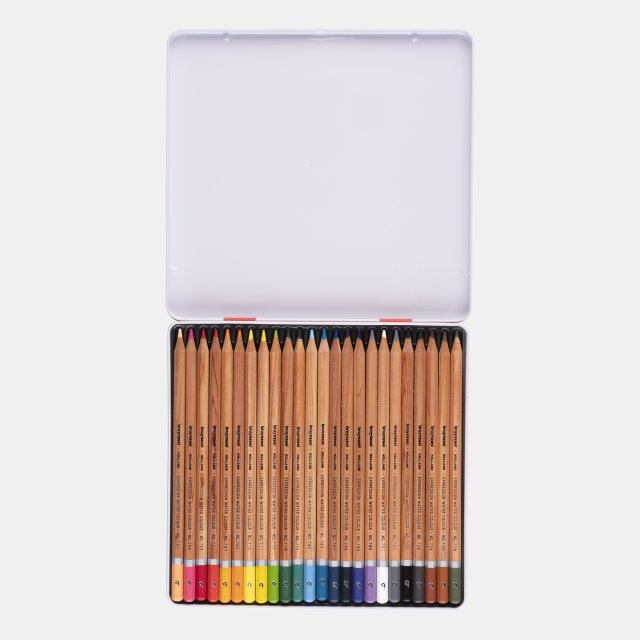 Bruynzeel Expression Aquarelle 24'lü Kuru-sulu Kalem Boya Seti — Bruynzeel