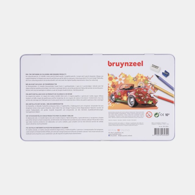 Bruynzeel 60'lı Kuru Kalem Boya Seti — Bruynzeel