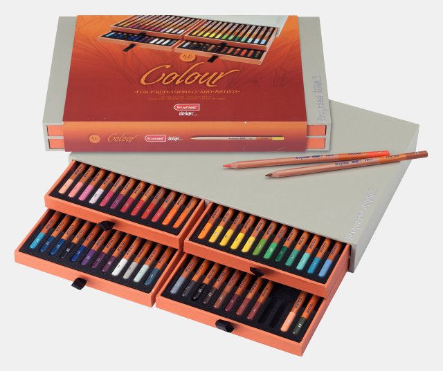 Bruynzeel Kuru Boya Kalem Seti - 48 Renk (Design Serisi Lüx Kutu) — Bruynzeel