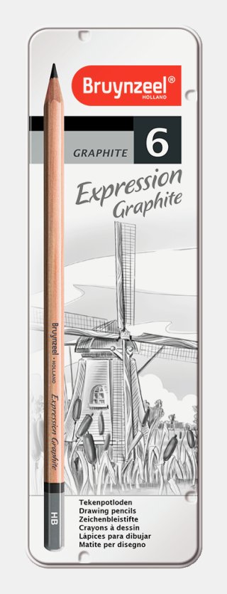 Bruynzeel Expression Graphite 6lı Set — Bruynzeel (görsel 2)