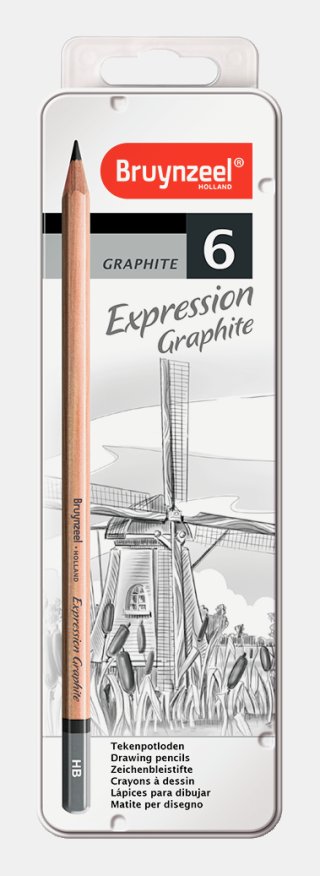 Bruynzeel Expression Graphite 6lı Set — Bruynzeel (görsel 3)