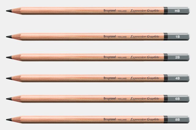Bruynzeel Expression Graphite 6lı Set — Bruynzeel (görsel 4)