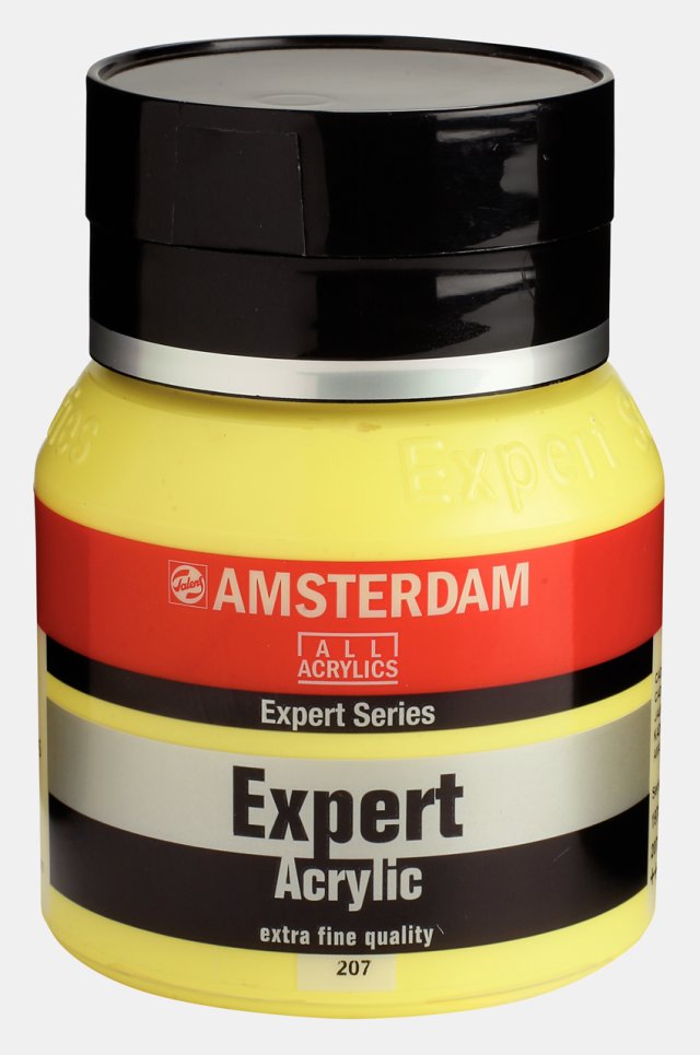 Amsterdam Expert Akrilik Boya 400 ML – Cadmium Yellow Lemon | Ürün Kodu: 207 — Amsterdam