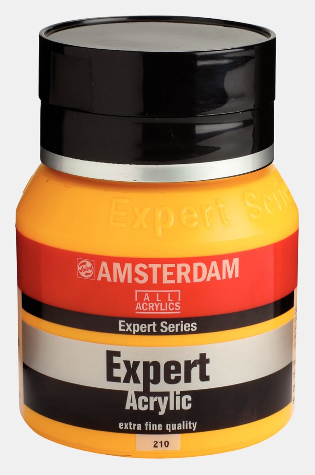 Amsterdam Expert Akrilik Boya 400 ML – Cadmium Yellow Deep (210) — Amsterdam