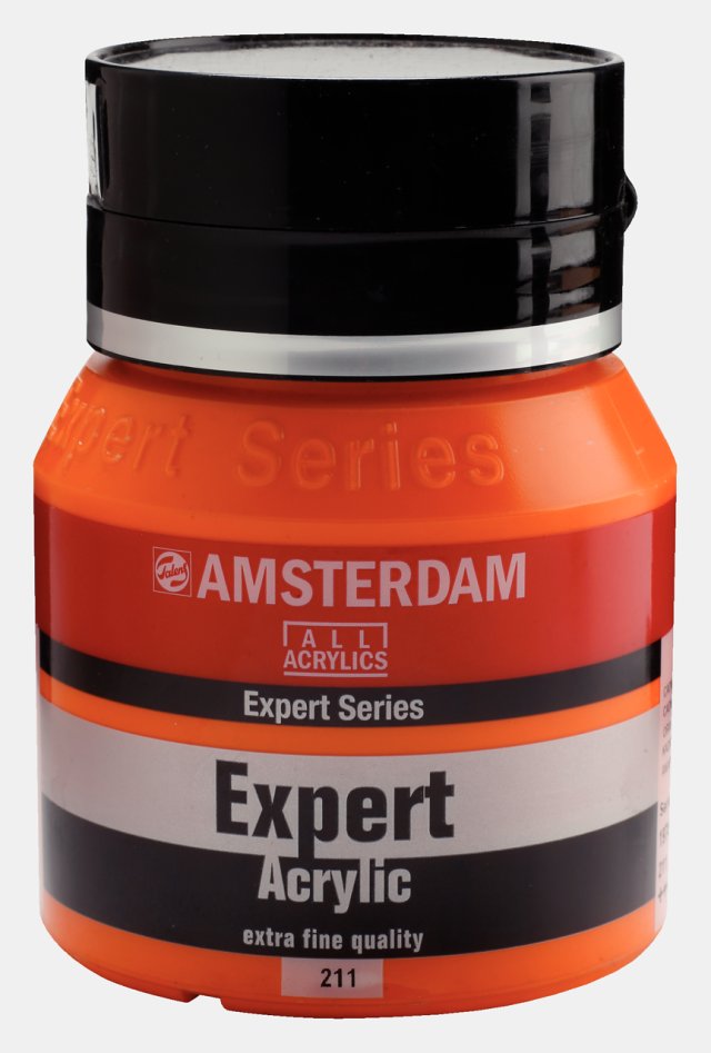 Amsterdam Expert Akrilik Boya 400 ML Cadmium Orange – Profesyonel Seri — Amsterdam