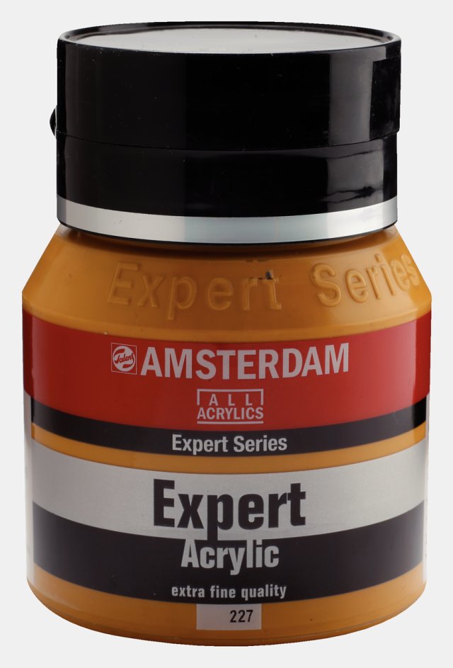 Amsterdam Expert Akrilik 400 ML Yellow Ochre 227 – Profesyonel Akrilik Boya — Amsterdam