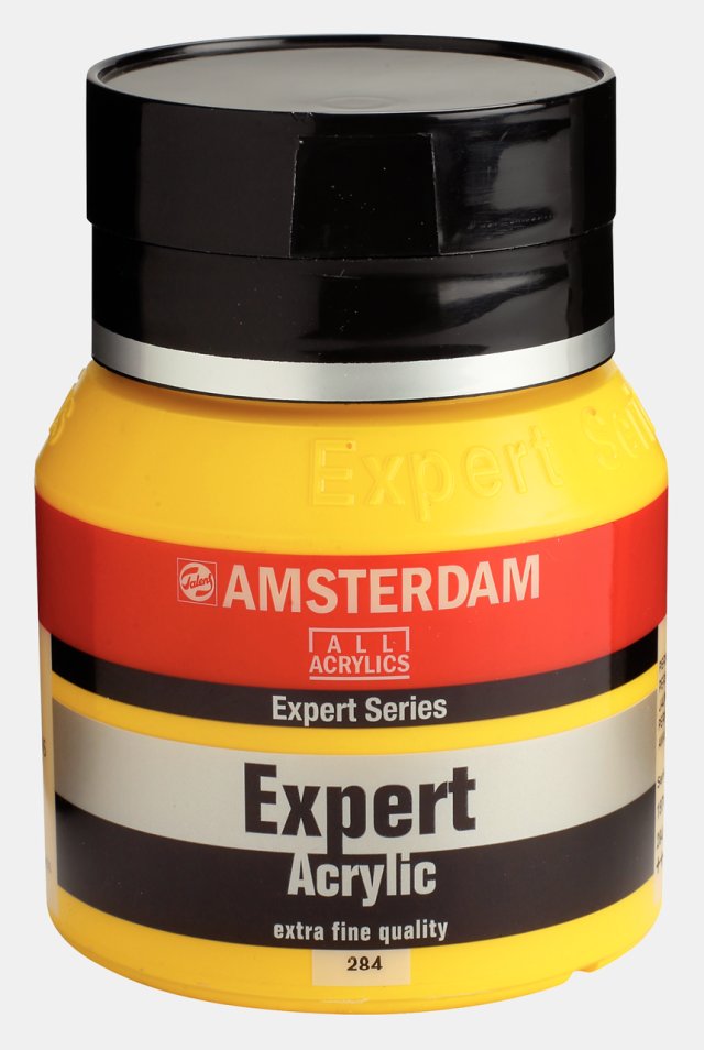 Amsterdam Expert Akrilik Permanent Yellow Deep 400 ML –  284 — Amsterdam