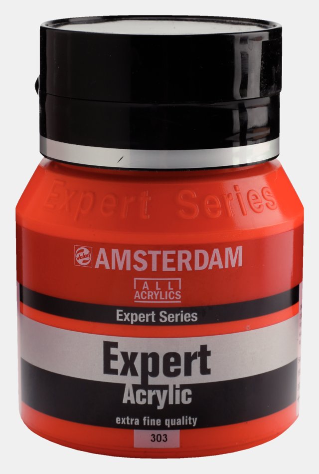 Amsterdam Expert Akrilik Boya 400 ML – Cadmium Red Light (303) — Amsterdam