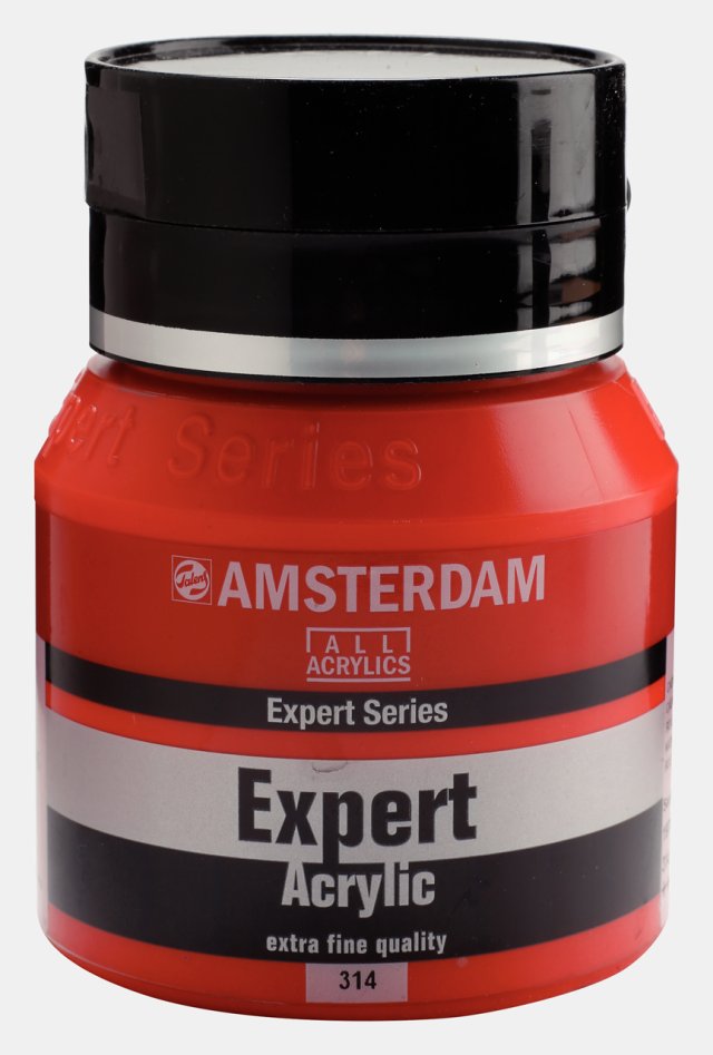 Amsterdam Expert Akrilik Boya 400 ML – Cadmium Red Medium (314) — Amsterdam