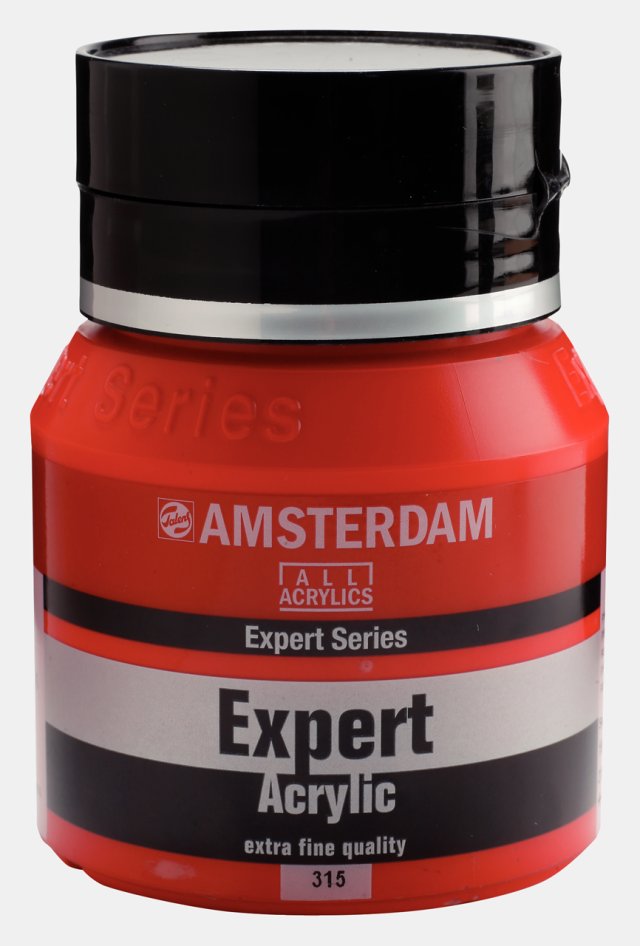 Amsterdam Expert Akrilik 400 ML Pyrrole Red 315 – Profesyonel Akrilik Boya — Amsterdam