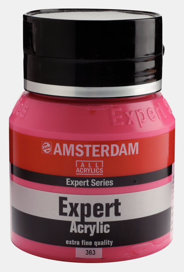 Amsterdam Expert Akrilik 400 ML Quina Rose Deep 383 – Profesyonel Akrilik Boya — Amsterdam