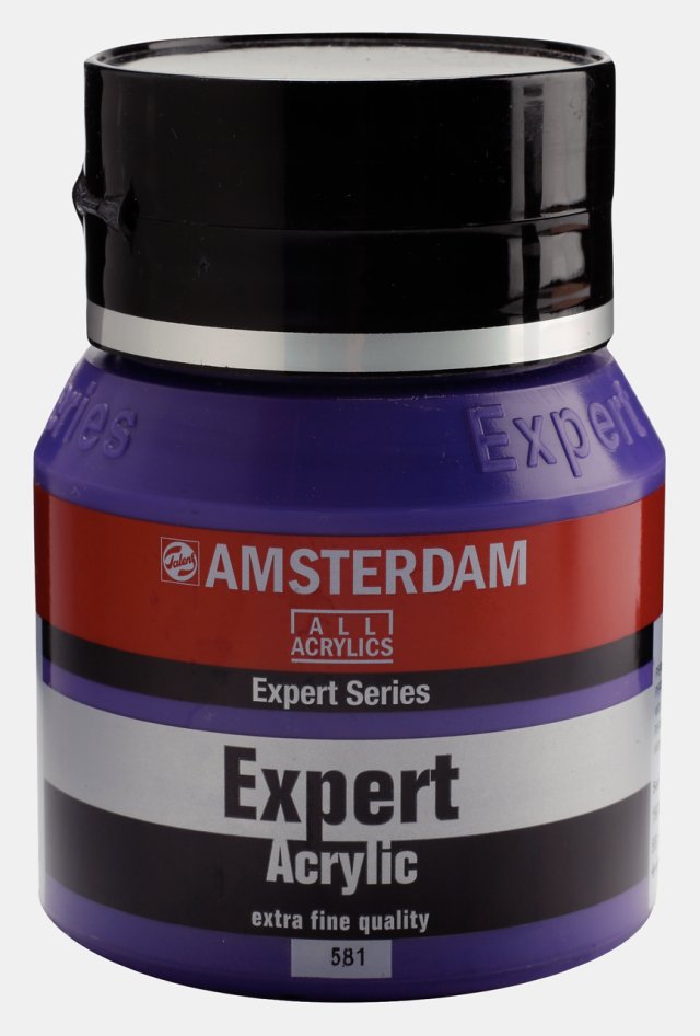 Amsterdam Expert Akrilik 400 ML Permanent Blue Violet 581 – Profesyonel Akrilik Boya — Amsterdam