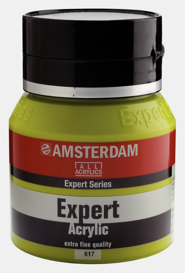 Amsterdam Expert Akrilik Boya 400 ML Yellowish Green -  617 — Amsterdam