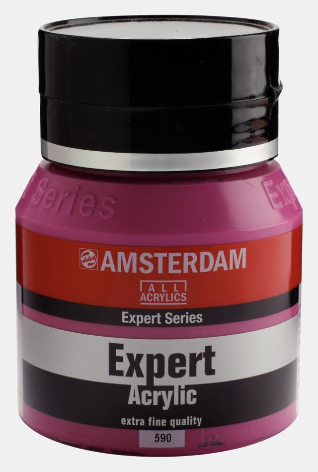 Amsterdam Expert Akrilik 400 ML Permanent Red Violet Opaque 590 – Profesyonel Akrilik Boya — Amsterdam