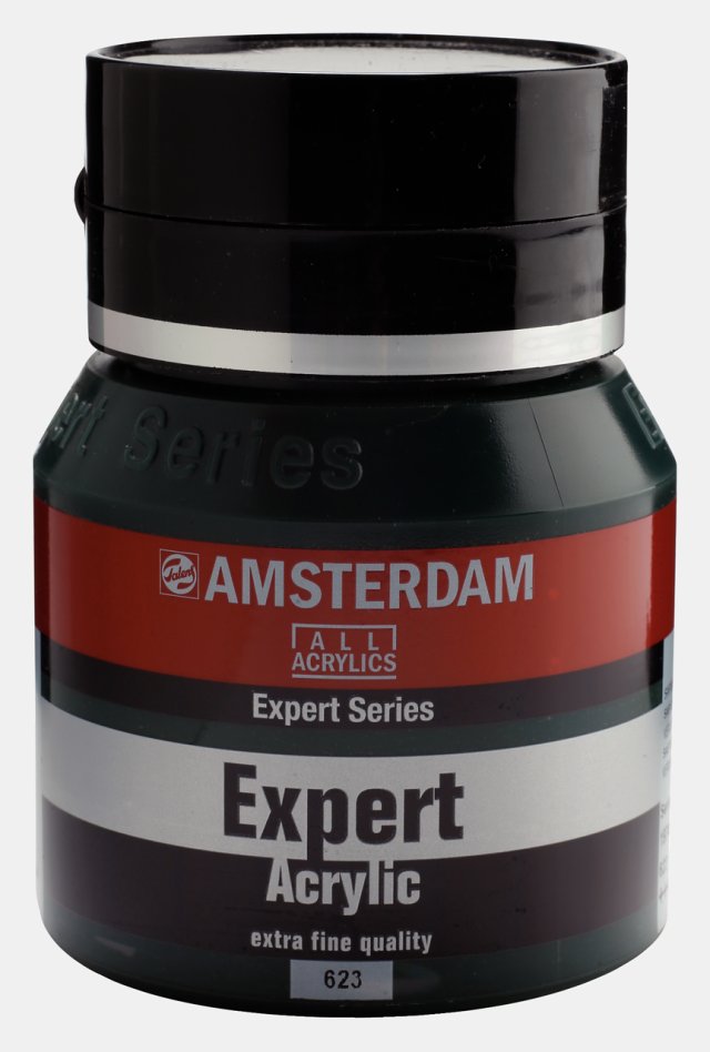 Amsterdam Expert Akrilik 400 ML Sap Green 623 – Profesyonel Akrilik Boya — Amsterdam