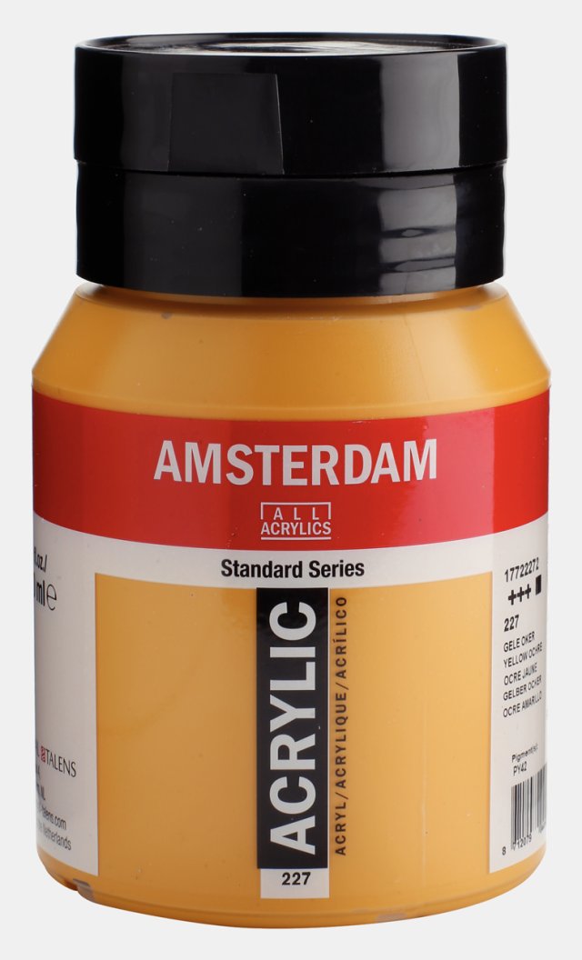 Amsterdam Standart Akrilik 500 ML Yellow Ochre — Amsterdam