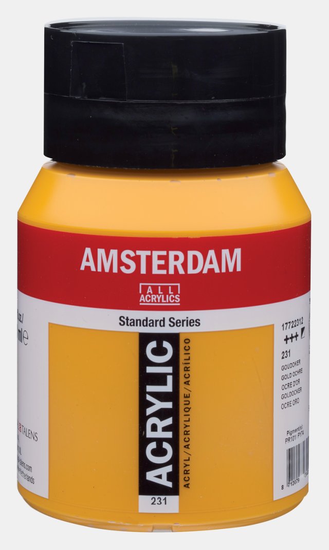 Amsterdam Standart Akrilik 500 ML Gold Ochre Boya — Amsterdam