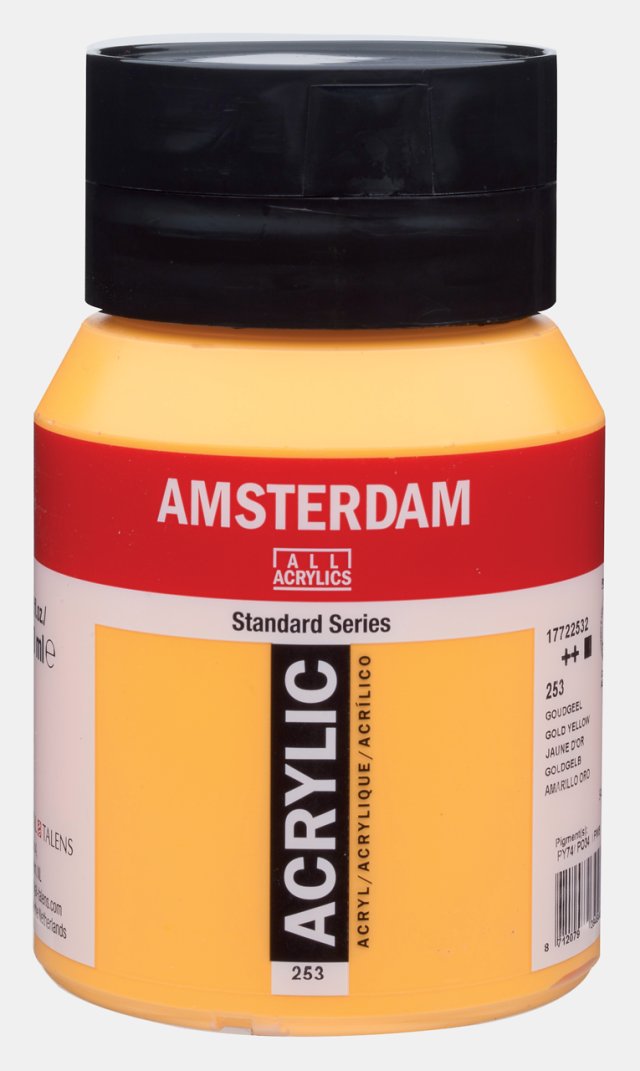 Amsterdam Standart Akrilik 500 ML Gold Ylw — Amsterdam