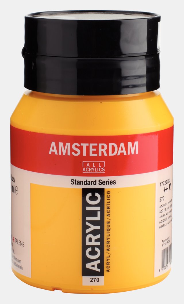 Amsterdam Standart Akrilik 500 ML Azo Yellow Dp-50 Boya — Amsterdam