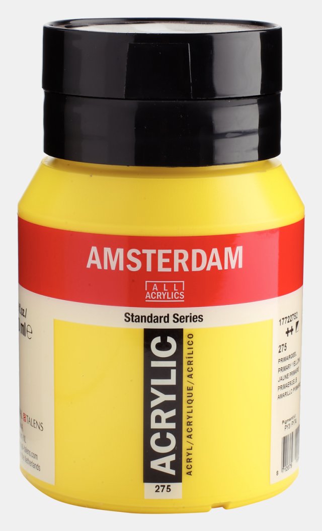 Amsterdam Standart Akrilik 500 ML Primary Yellow — Amsterdam