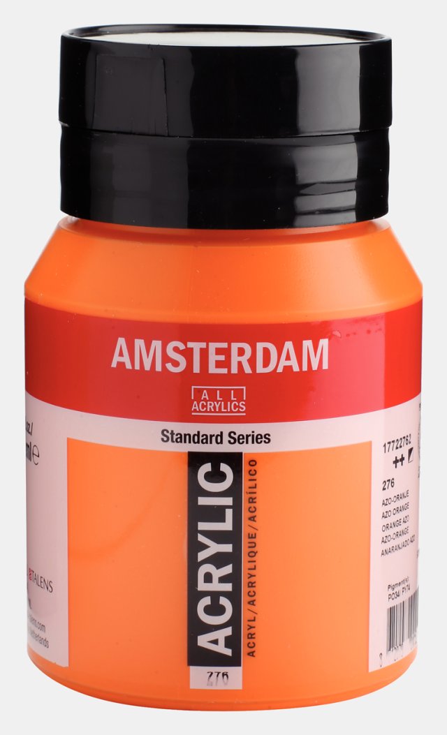 Amsterdam Standart Akrilik 500 ML Azo Orange Boya — Amsterdam (görsel 2)