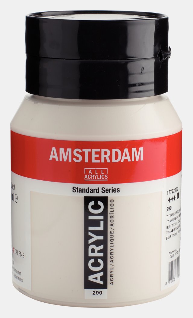 Amsterdam Standart Akrilik 500 ML Titanium Buff Deep Gray — Amsterdam