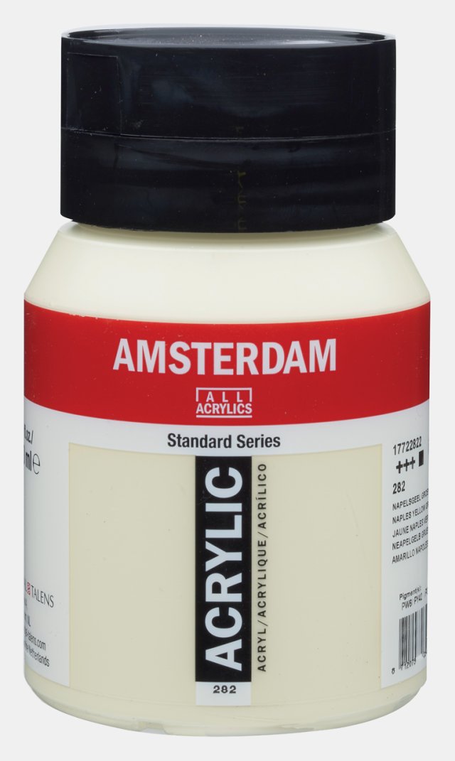 Amsterdam Standart Akrilik 500 ML Titanium Buff Light Grey — Amsterdam
