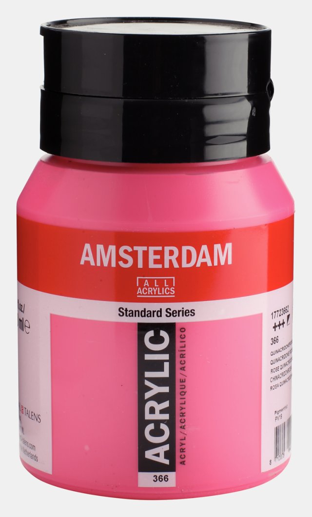 Amsterdam Standart Akrilik 500 ML Quinacridone Rose — Amsterdam