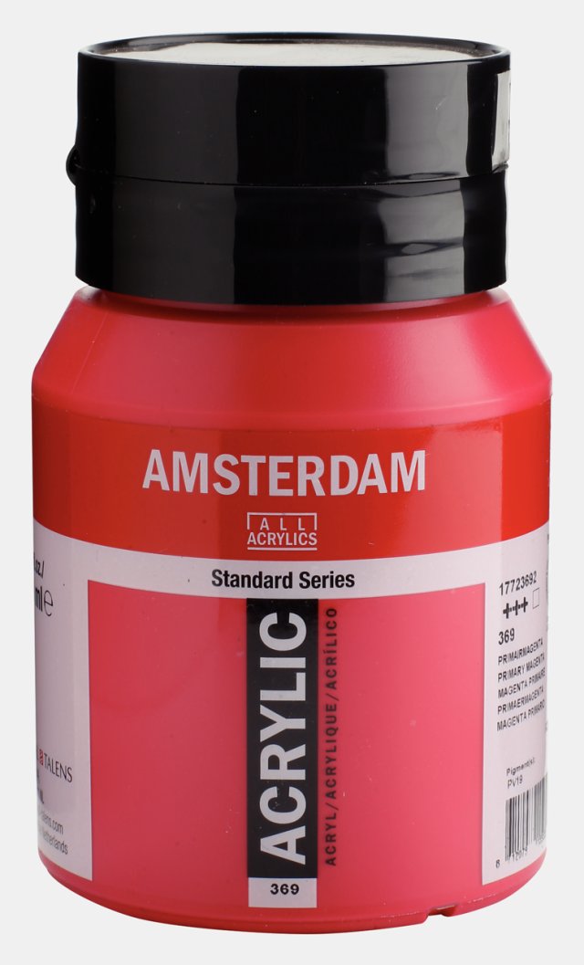 Amsterdam Standart Akrilik 500 ML Primary Magenta Boya — Amsterdam