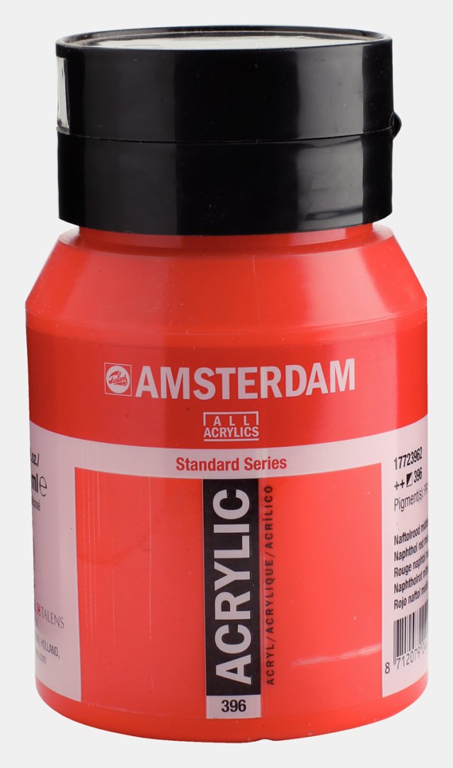 Amsterdam Standart Akrilik 500 ML Naphthol Red Md — Amsterdam