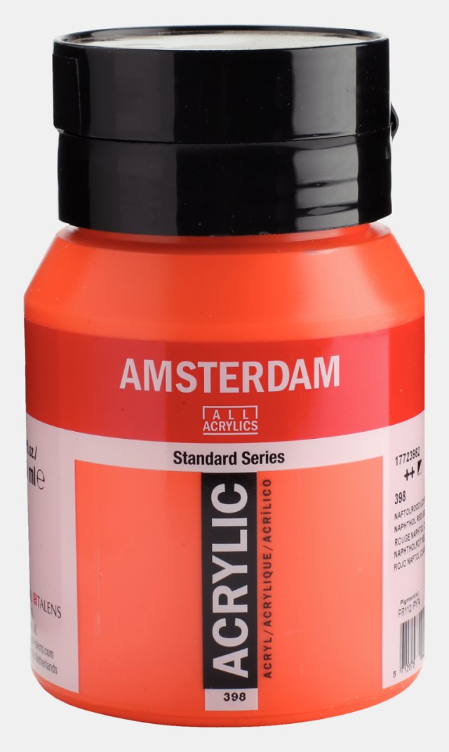 Amsterdam Standart Akrilik 500 ML Naphthol Red Light — Amsterdam