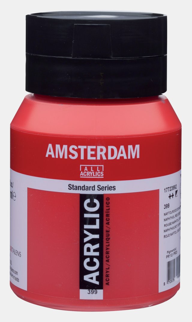 Amsterdam Standart Akrilik 500 ML Naphthol Red Deep — Amsterdam