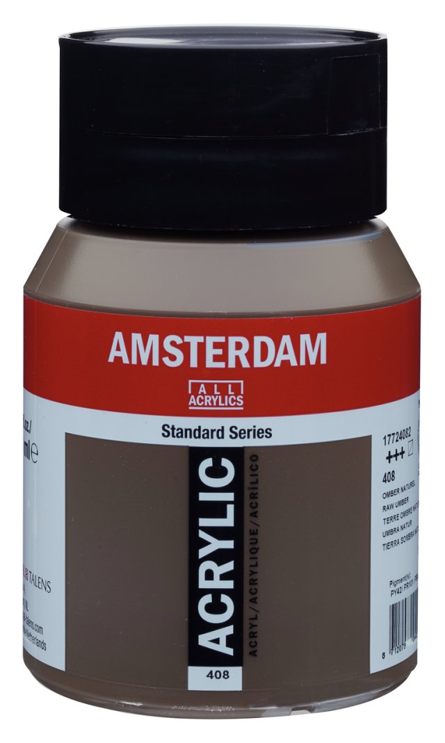 Amsterdam Standart Akrilik 500 ML Raw Umber Boya — Amsterdam