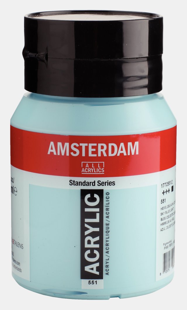 Amsterdam Standart Akrilik 500 ML Sky Blue Light — Amsterdam