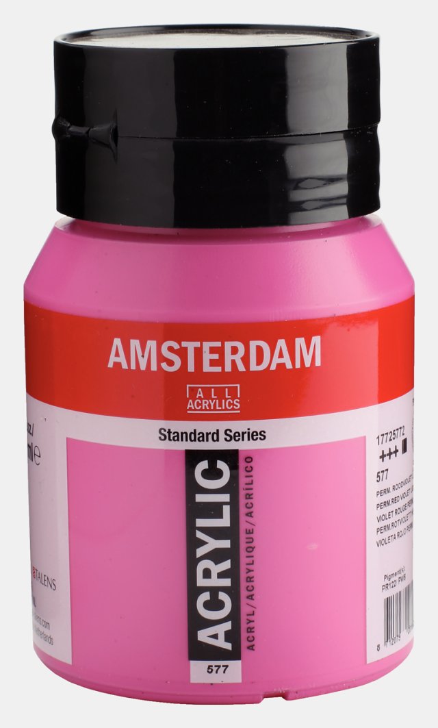 Amsterdam Standart Akrilik 500 ML Primary Red Violet Lightfast — Amsterdam (görsel 2)